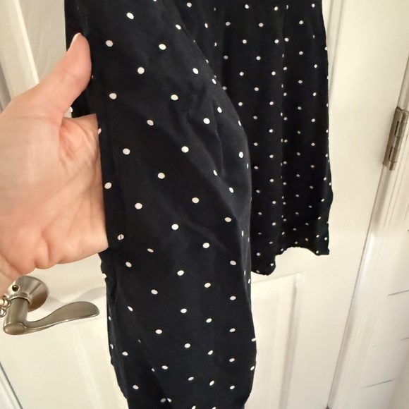 Black and White Polka Dot Romper - Picture 2 of 5